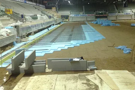 Lindab Arena strax utanför Ängelholm