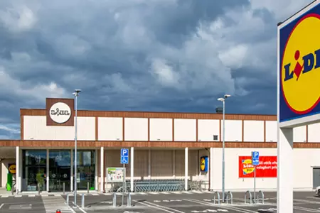 Lidl, Visby – klimatneutral livsmedelsbutik