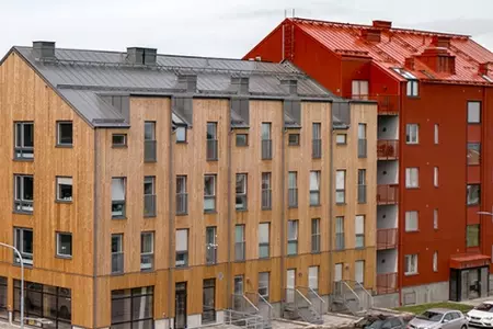 Västergöken/Vråken är Jönköpings största trähusprojekt
