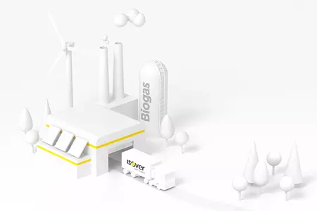 Isover ställer om produktionen till biogas