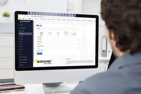 FireProtect Calc är ett användarvänligt verktyg som förenklar dimensioneringen av Isover FireProtect®.