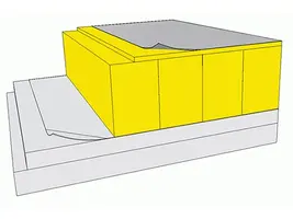 LB:75 Plant papptak betongstomme, lamell [57 dB]