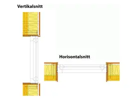 K:304 Yttervägg - Fönster alternativ 1