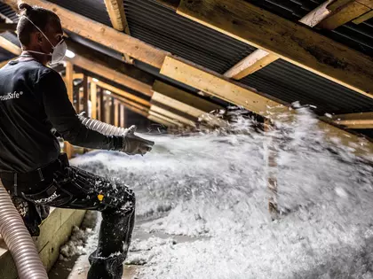 Lösullsisolera med ISOVER Insulsafe