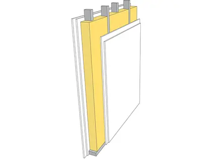 IT:03 Träregelinnervägg [EI60] [48 dB]