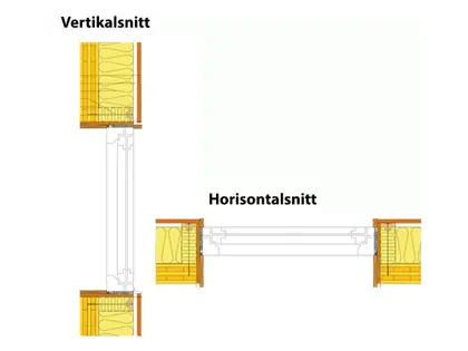 K:304 Yttervägg - Fönster alternativ 1