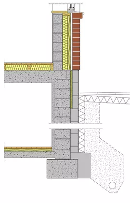 Detaljer – trästomme och skalmur2