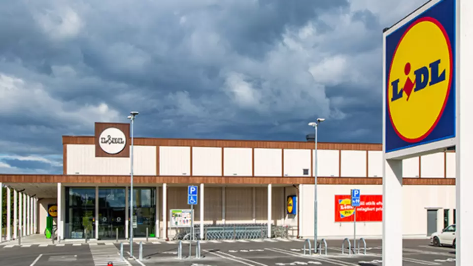 Lidl, Visby – klimatneutral livsmedelsbutik