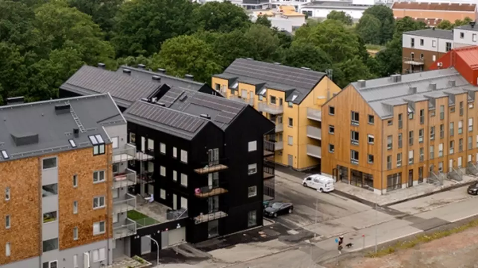 Västergöken/Vråken är Jönköpings största trähusprojekt