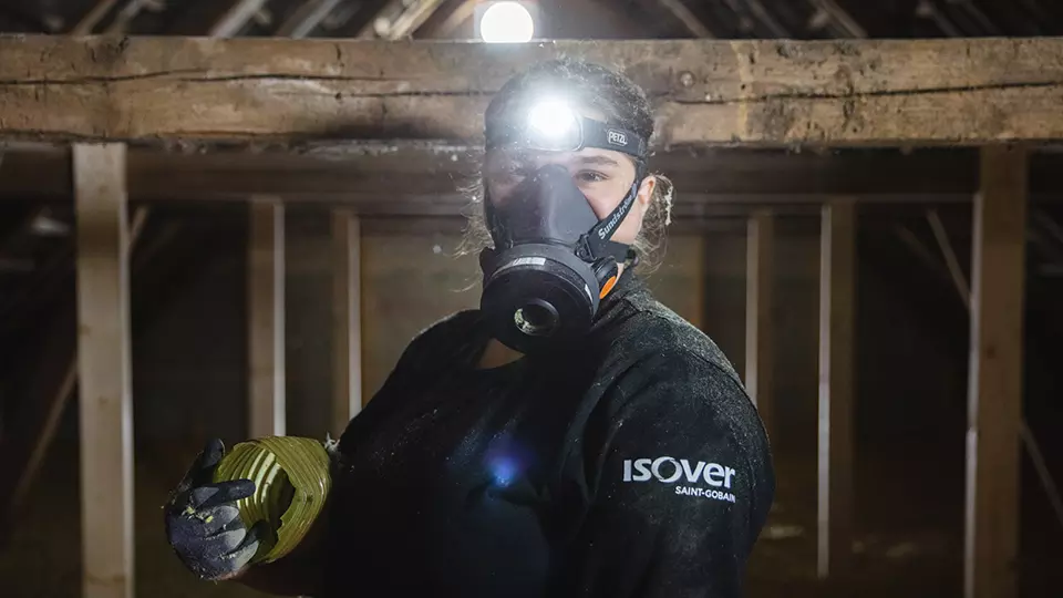Installation av Isover kretsull