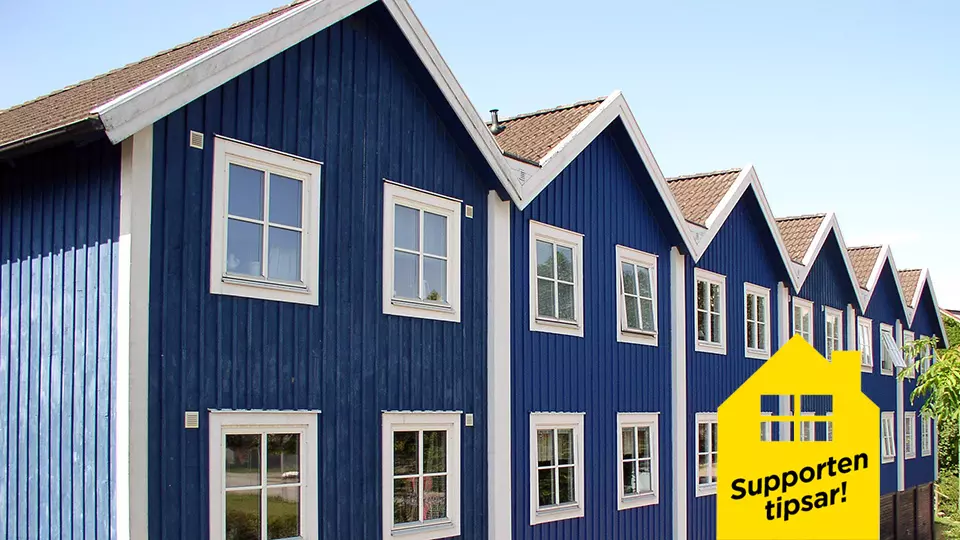 Supporten tipsar om fasadens luftspalt