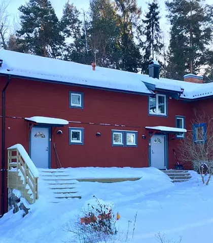 Villan brann ner men fick nytt liv med ISOVER Glasull