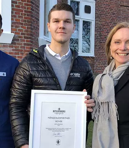 ISOVER stödjer social hållbarhet i Malmö