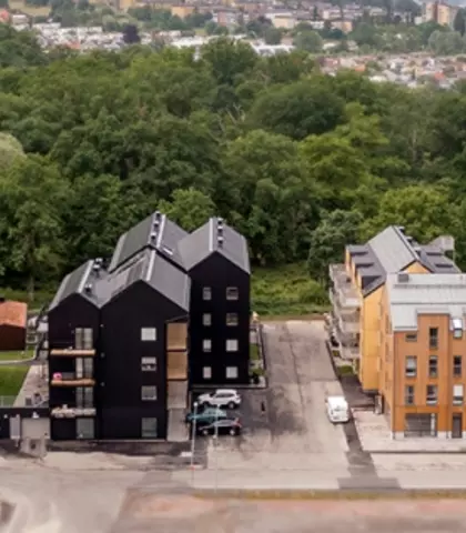 Västergöken/Vråken är Jönköpings största trähusprojekt