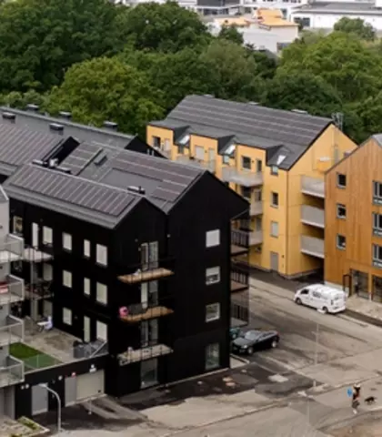 Västergöken/Vråken är Jönköpings största trähusprojekt