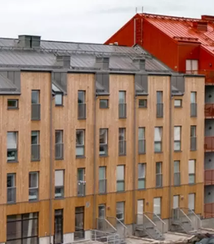 Västergöken/Vråken är Jönköpings största trähusprojekt