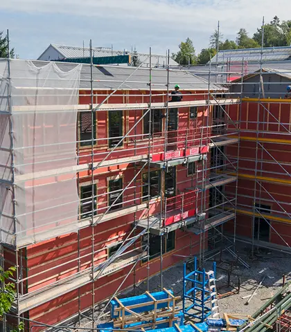Effektiv och snabb lösullsinstallation i nybyggnation av flerbostadshus i Rönninge 