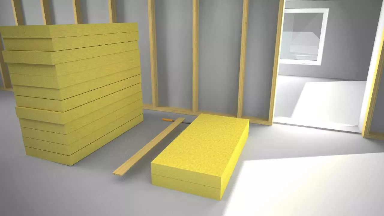 Isolera mellanvägg med ISOVER thumbnail