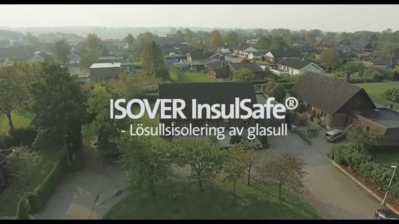 Vi tror på framtidens hållbara boende med ISOVER InsulSafe® - lösullisolering av glasull thumbnail