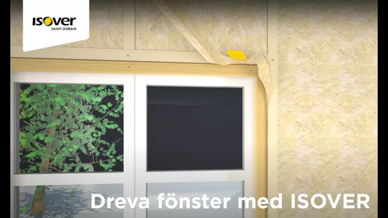 Dreva fönster med ISOVER thumbnail