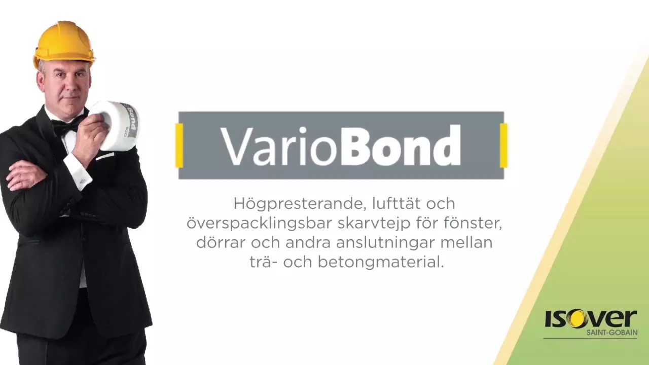 ISOVER Vario® Bond - ​Lufttät, vindtät och vattenavvisande thumbnail